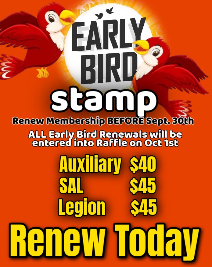 Poster for the Early Bird event